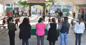 Inauguran Domos Escolares en Jardines de Niños de Zapotlán